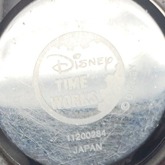 Disney Time Works Mickey Mouse Silver and Gold Metal Band Women's Watch - Picture 11 of 13